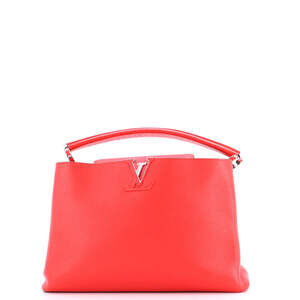 Louis Vuitton Capucines Bag Leather Gm #231807L24B